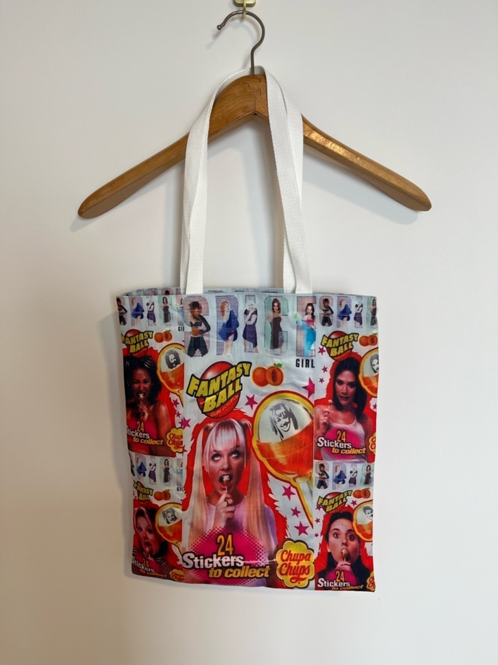 Retro spice girls 90s y2k tote bag